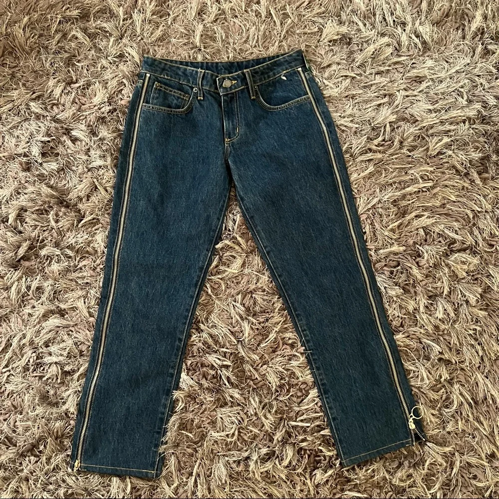 Carmar Desdemona Mid Rise Ankl Zip Side Jeans 26 - Picture 4 of 8